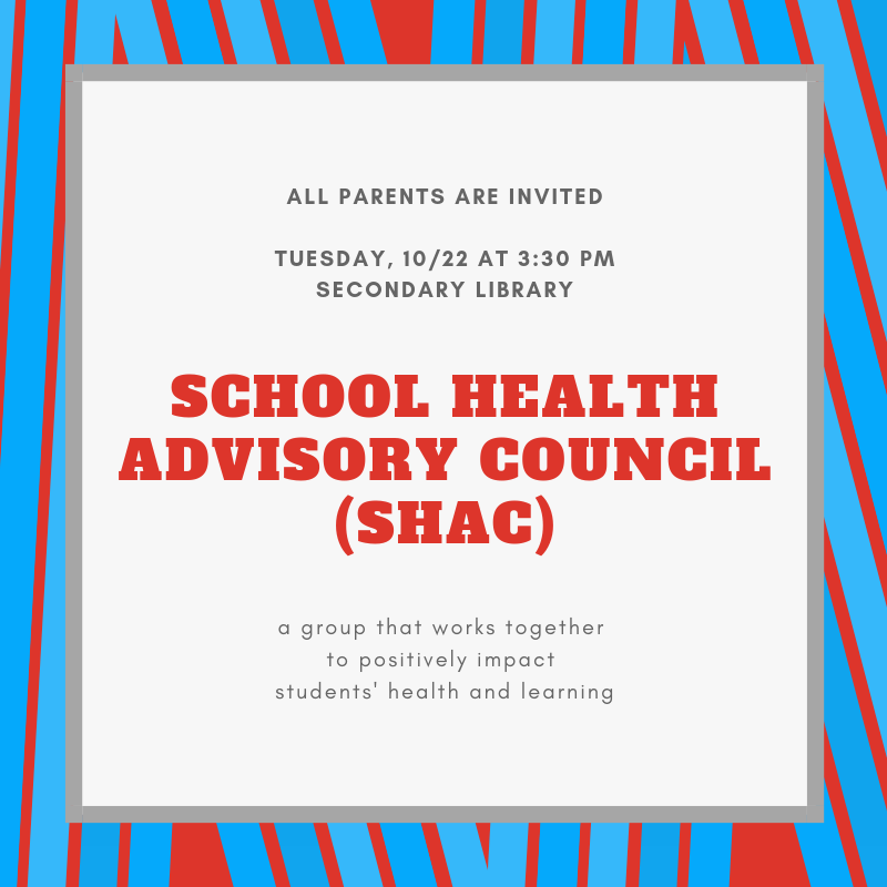 SHAC Meeting