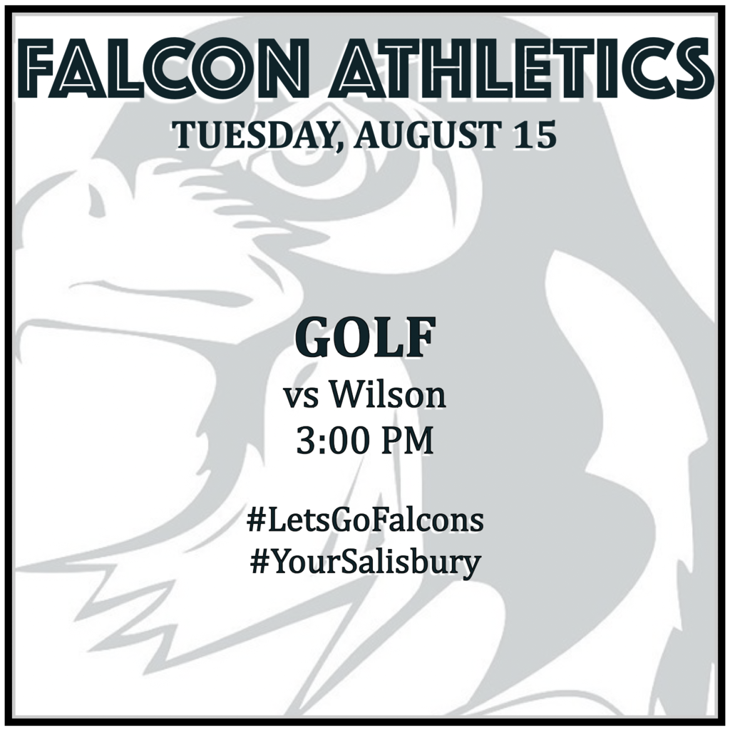 GOLF vs Wilson: 3:00 PM.