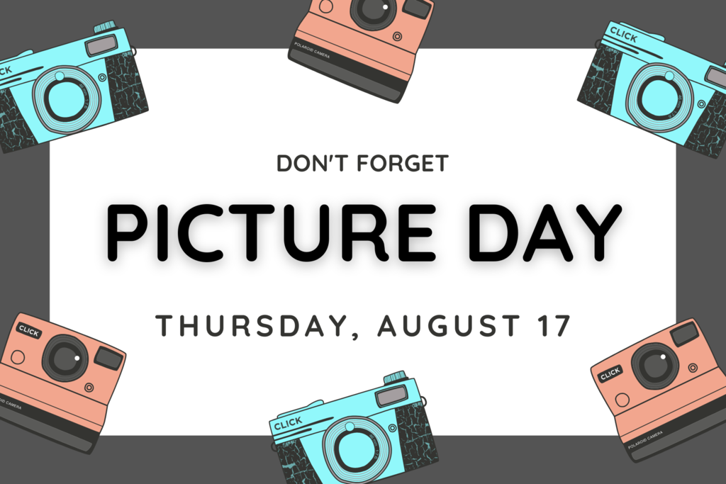 picture day, Thursday August 17