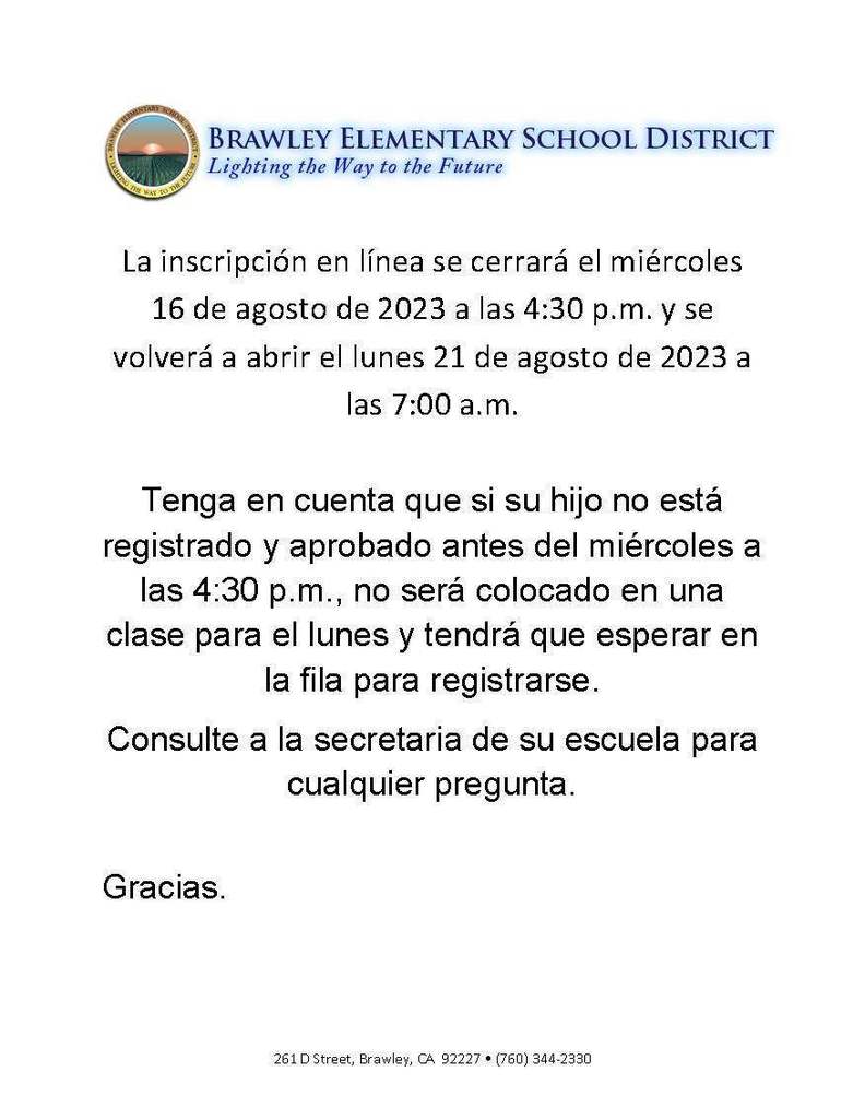 Registration