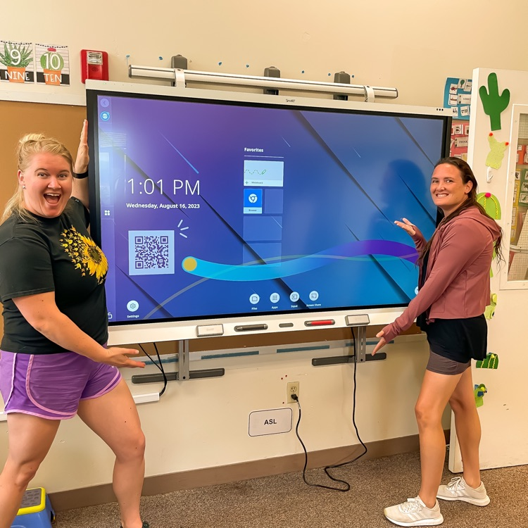 teachers with smart boards 
