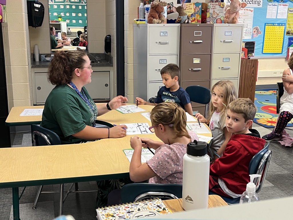 students in reading circle