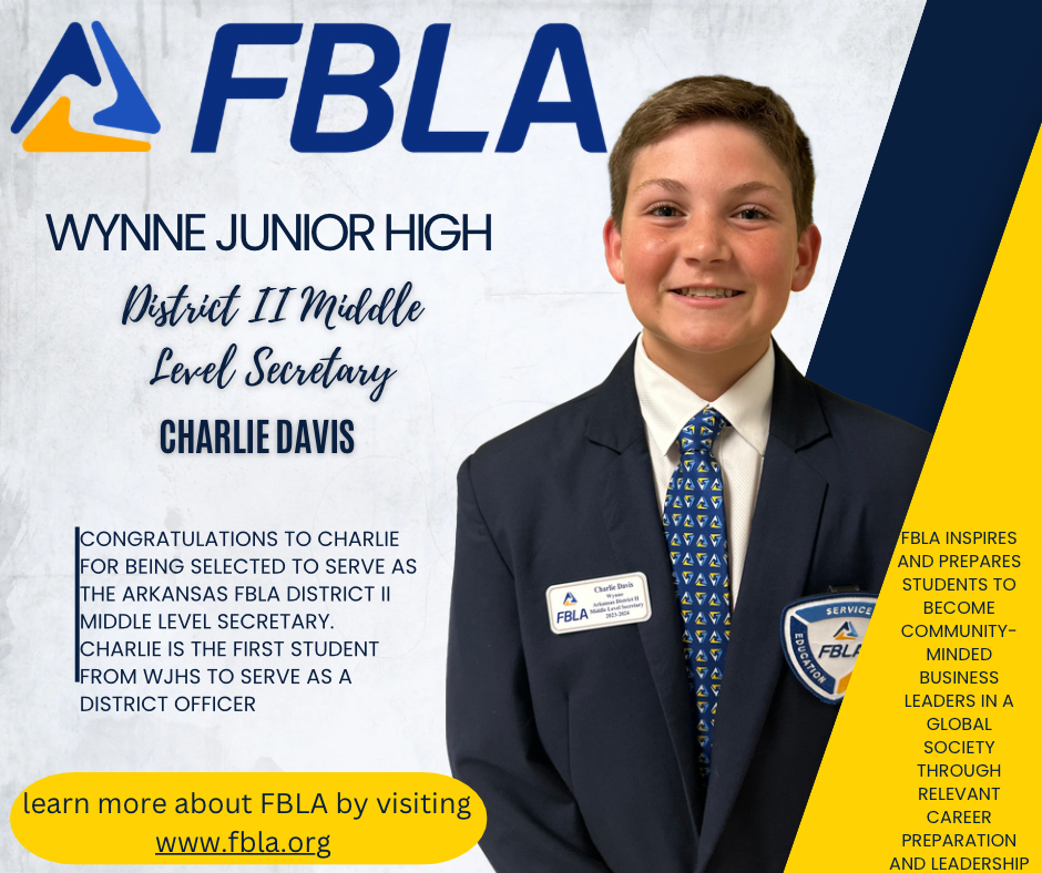 Charlie - FBLA District Officer