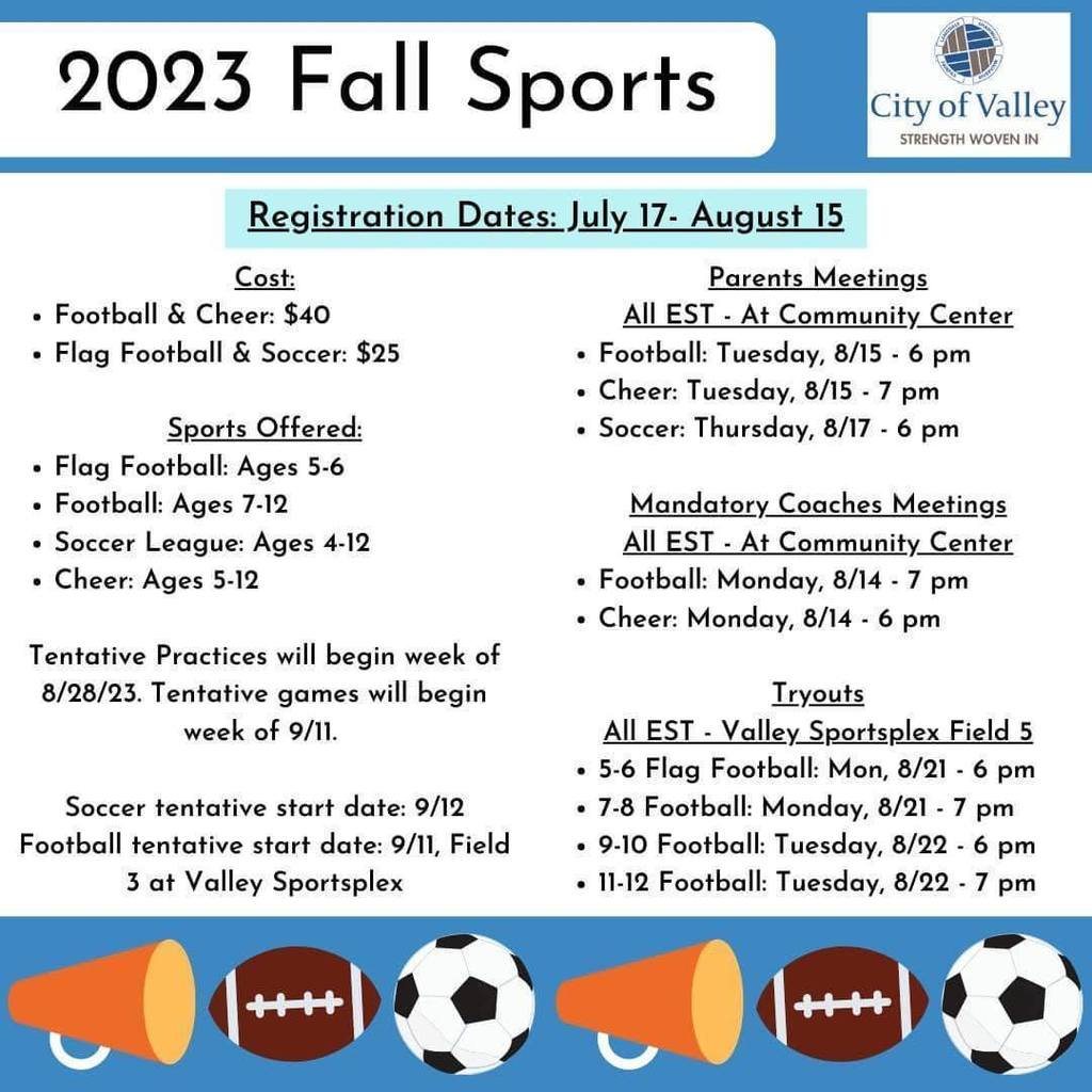 Fall Sports