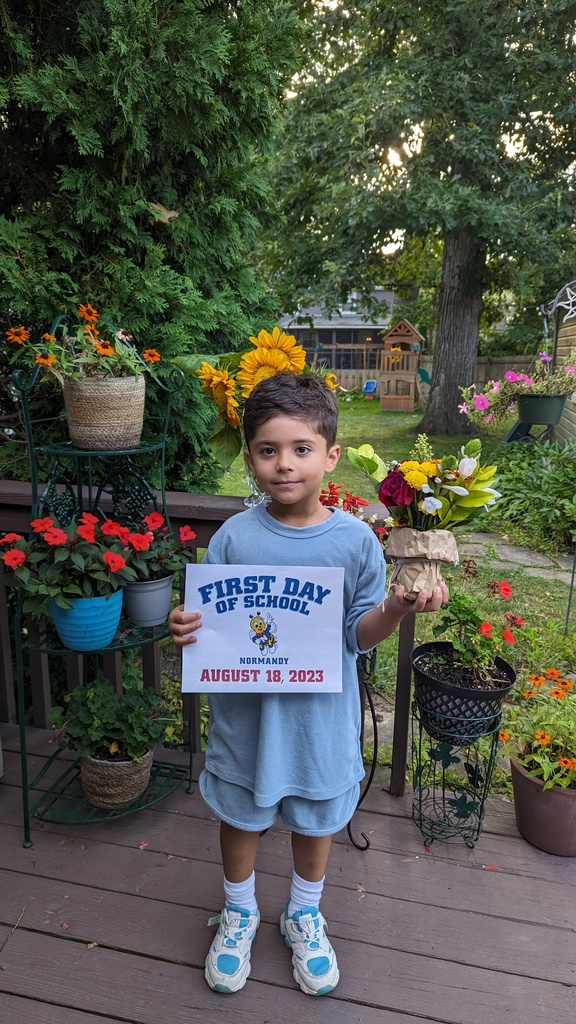 First day of Kindergarten 2023