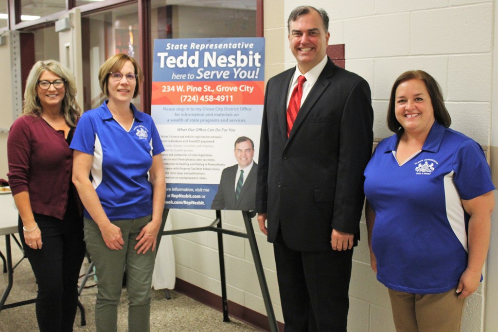 Rep. Ted Nesbit and Staff