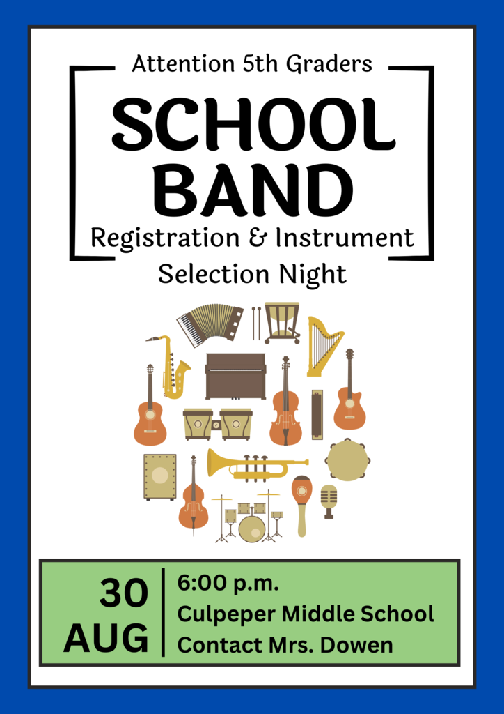 5th grade Band Night