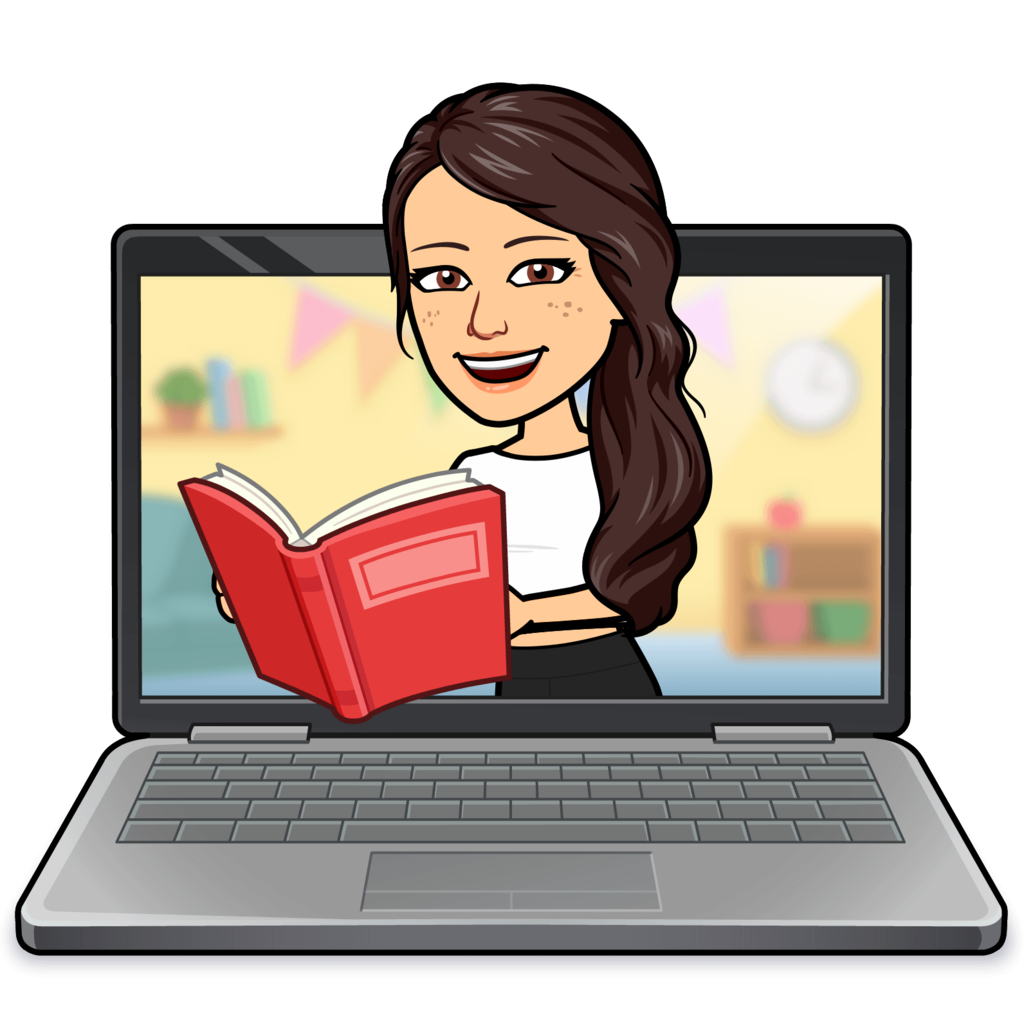 JB avatar reading from a laptop