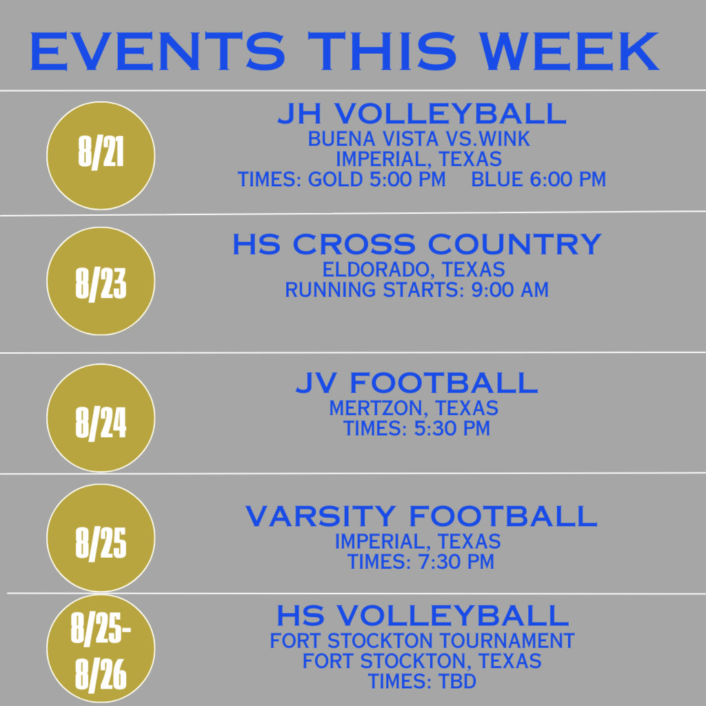 Weekly Events