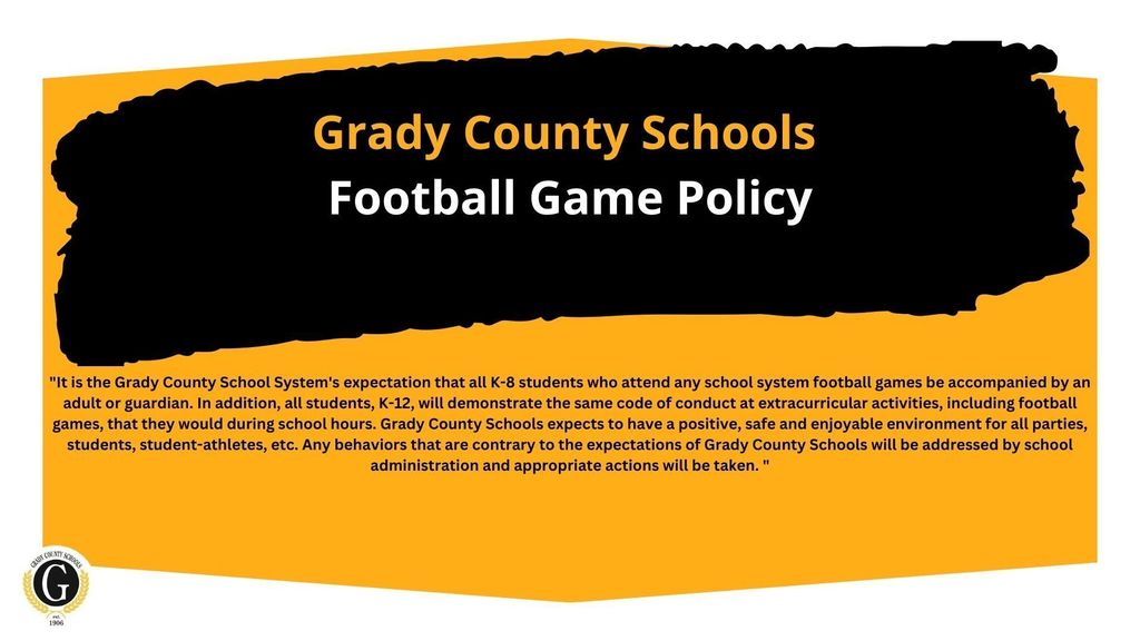 Football Game Policy