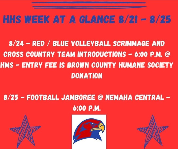 #hhsredhawks 