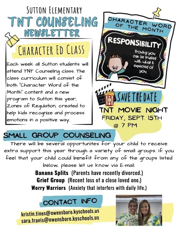 August TNT Newsletter