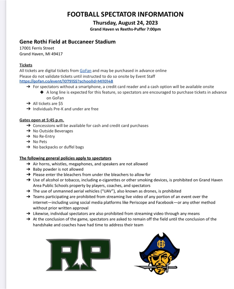Football at Grand Haven