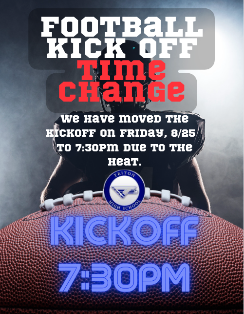 kickoff time change