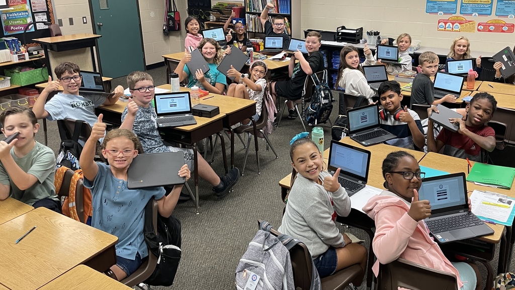 Our new Chromebooks have arrived!