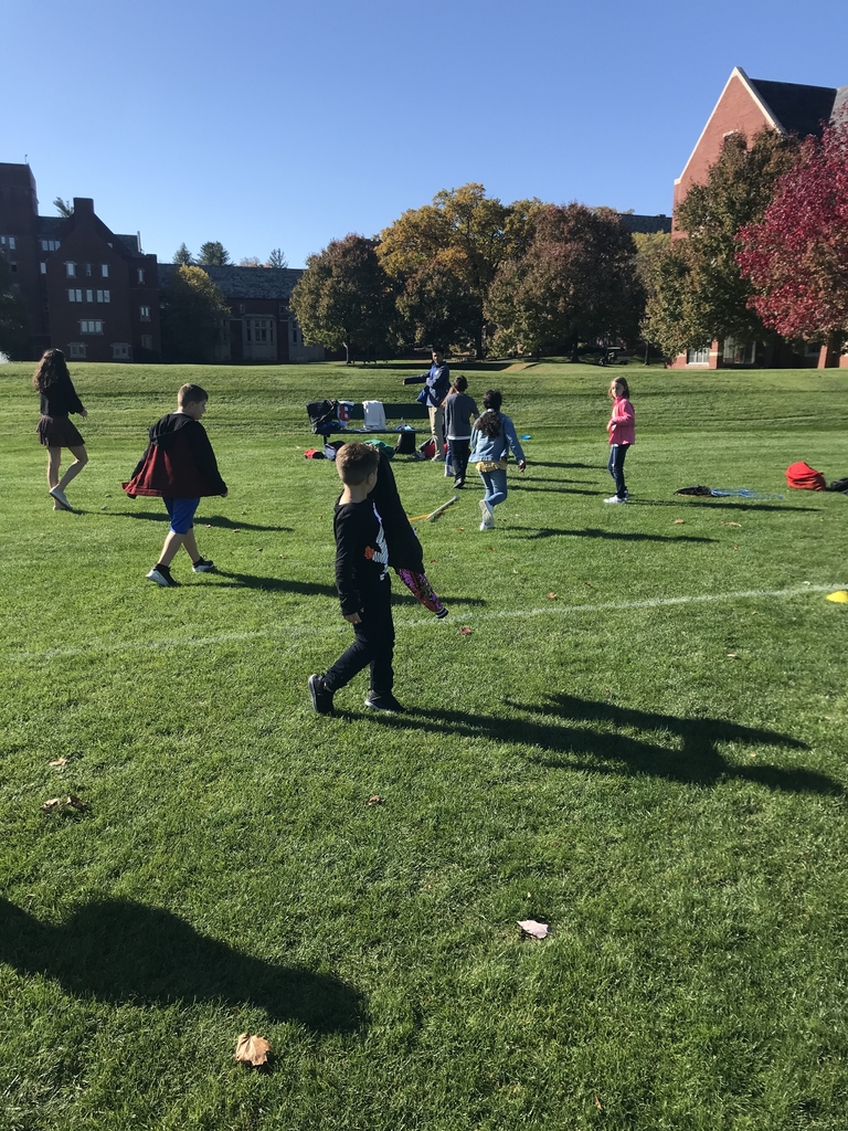 Playing soccer 