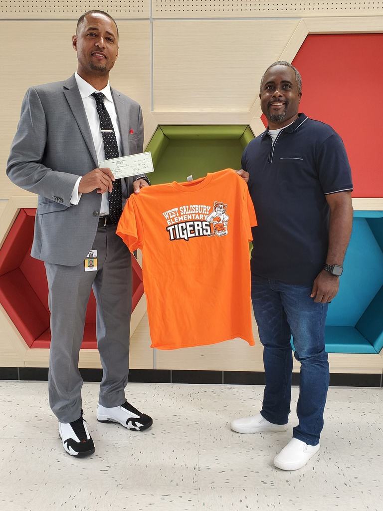 Faith-based partner donation for West Salisbury shirts
