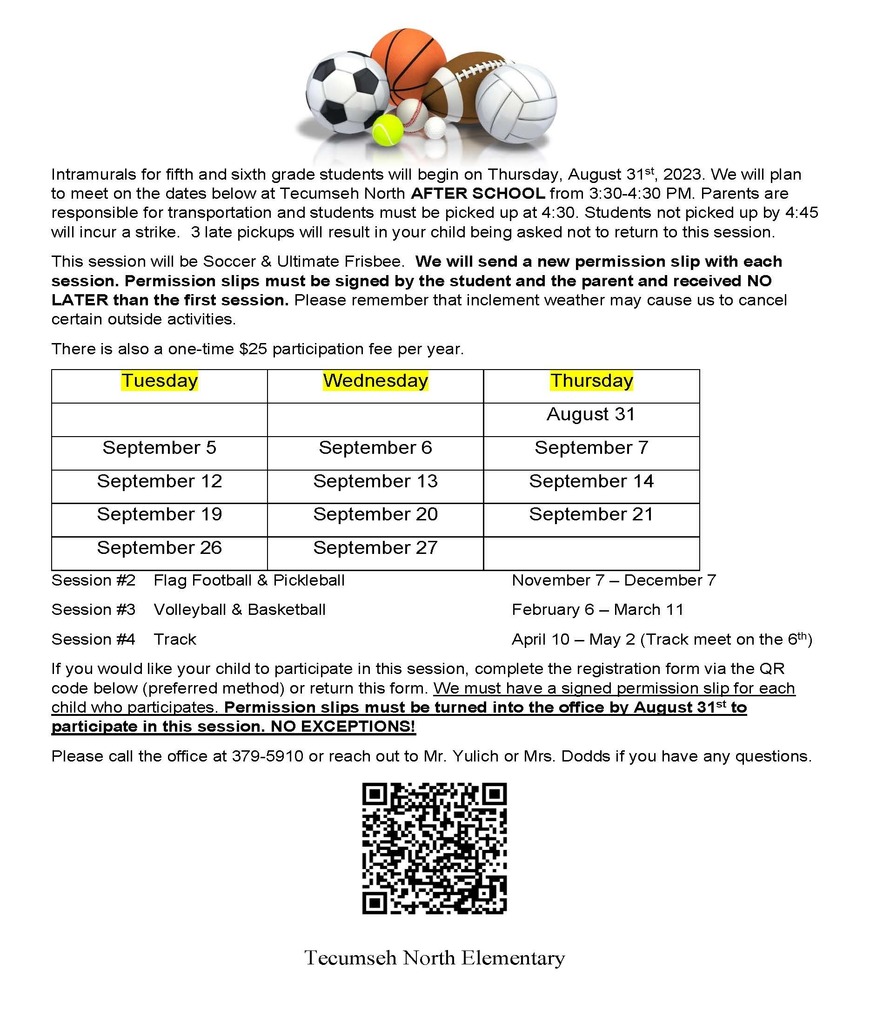 Intramurals Information