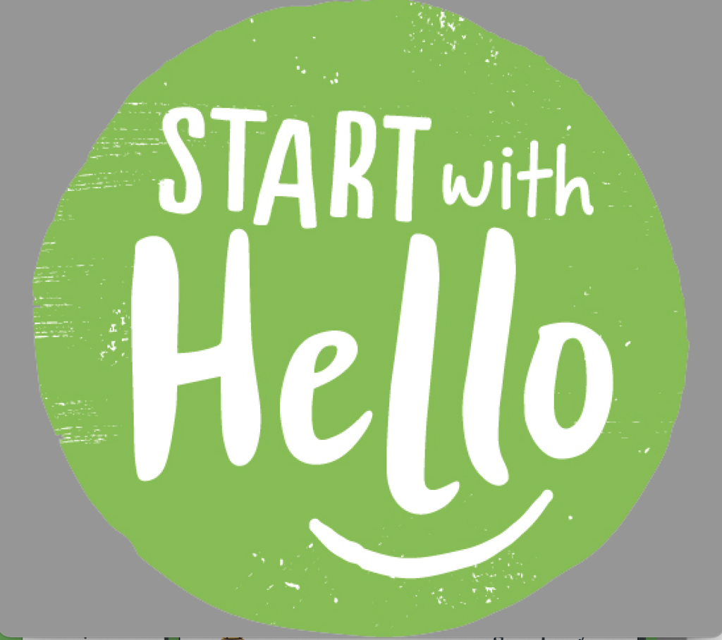 Start with Hello Week logo