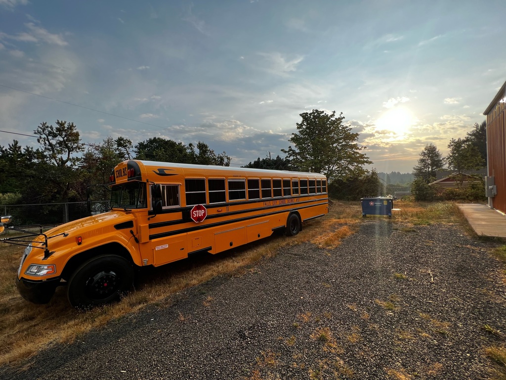 FCSD Bus #11 from the side