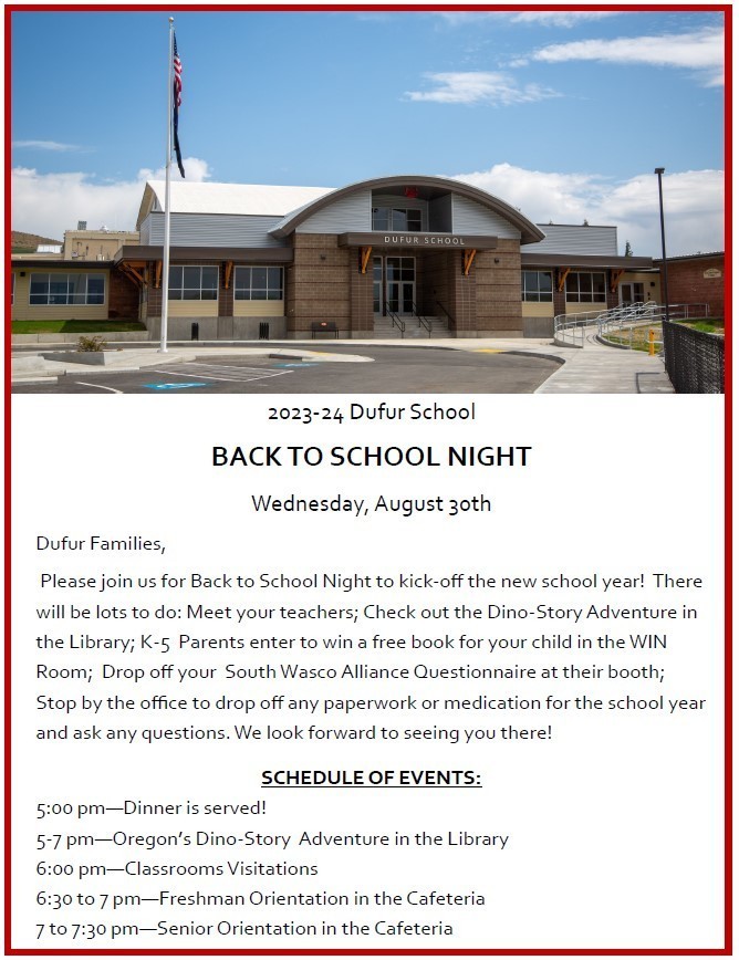 Back to School Night