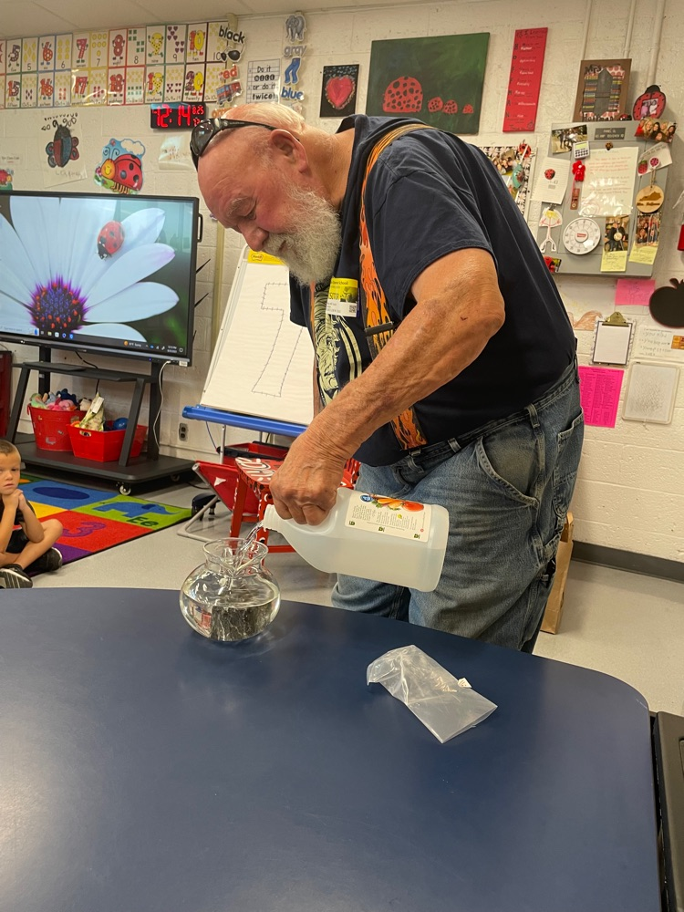 visit from Daddy Jim 