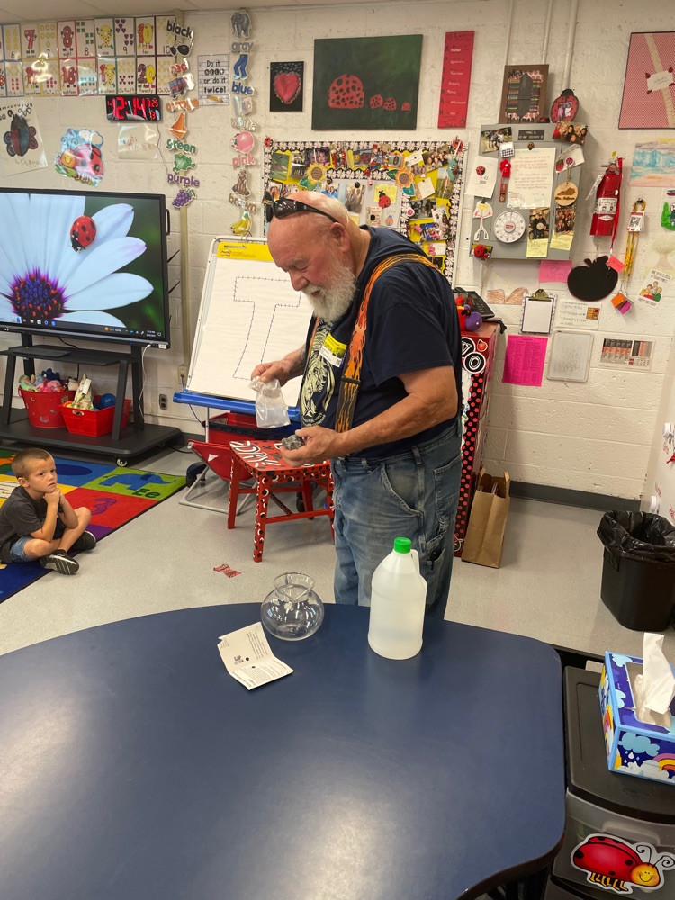 visit from Daddy Jim 