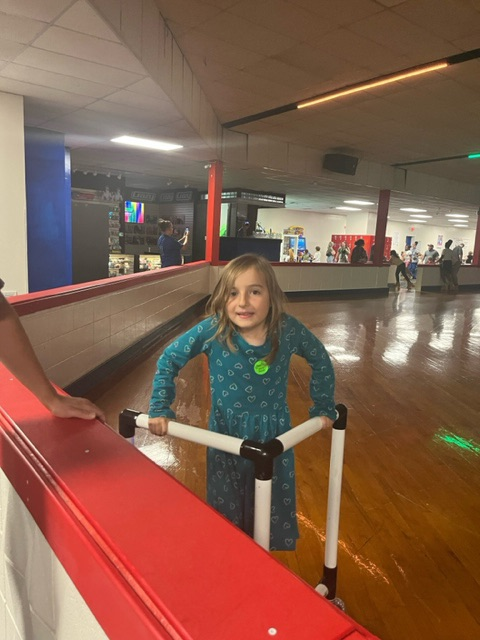 Douglas students at Skate City 