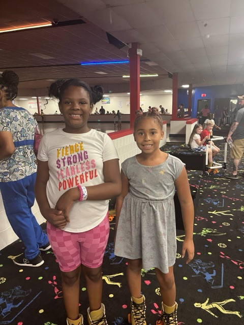 Douglas students at Skate City 
