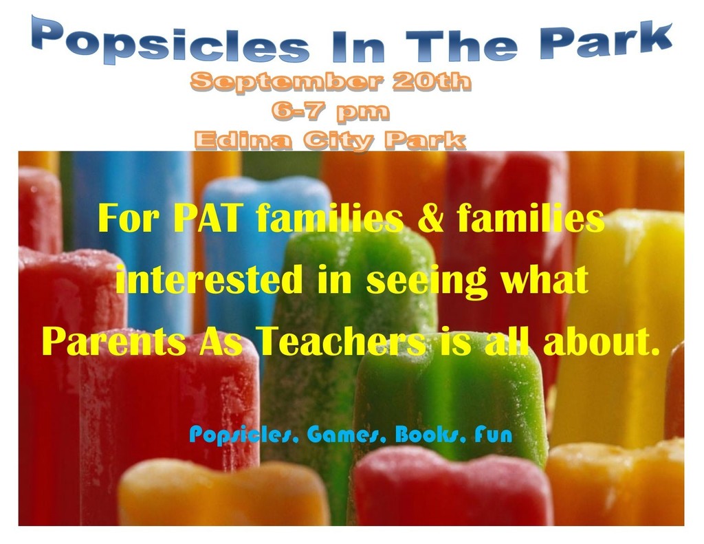 PAT Popsicles in the Park