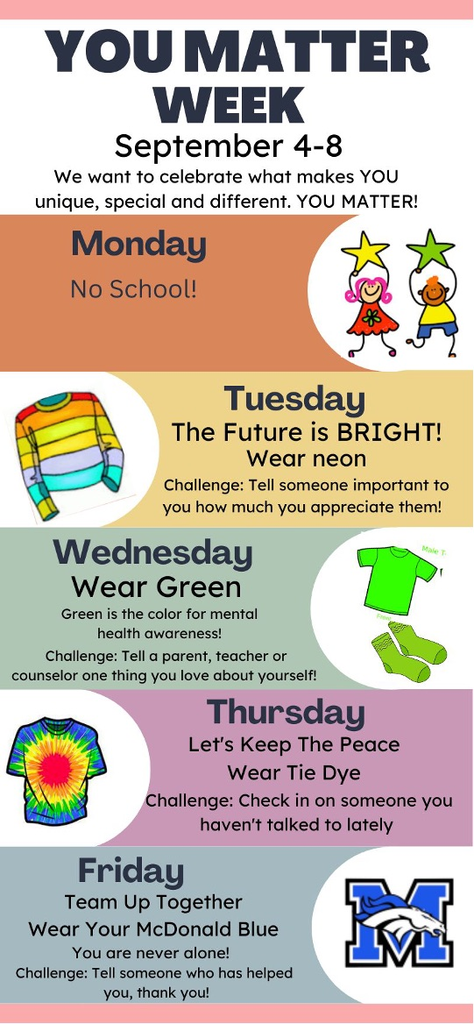You Matter Dress Up Days