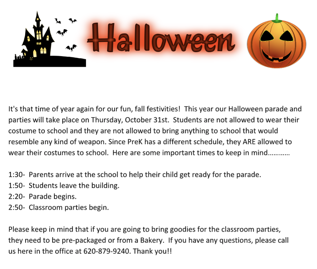 Fall Festival Information