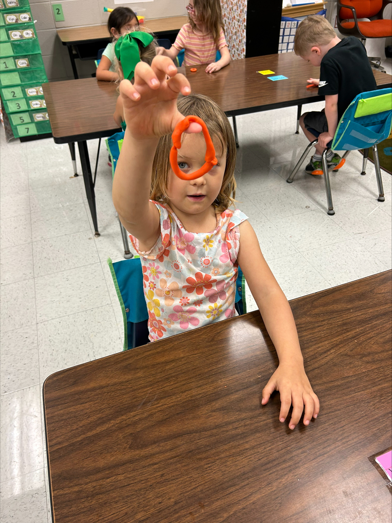 Looking through a circle