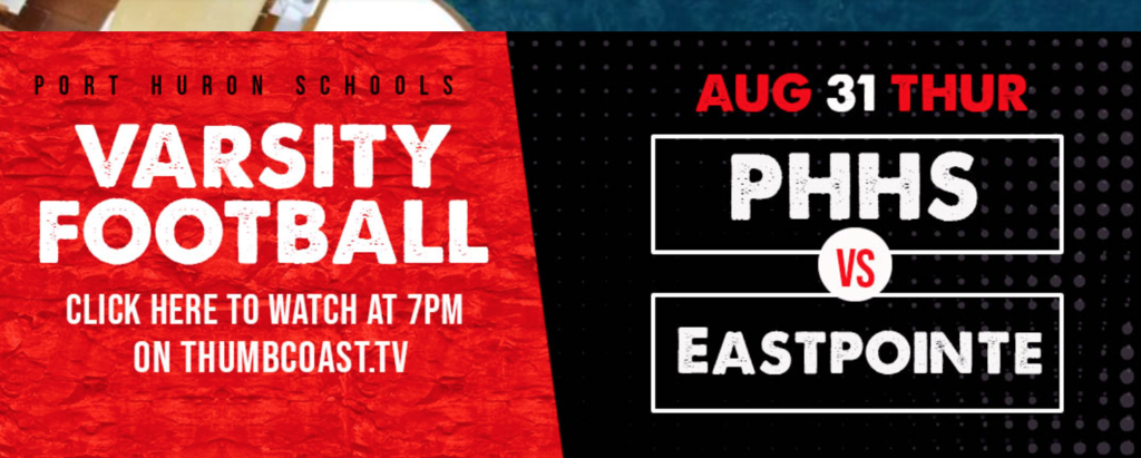 PHHS football streaming banner