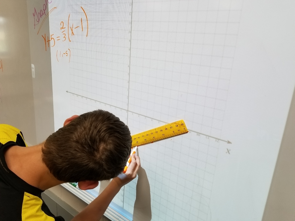 graphing with smart projector. 