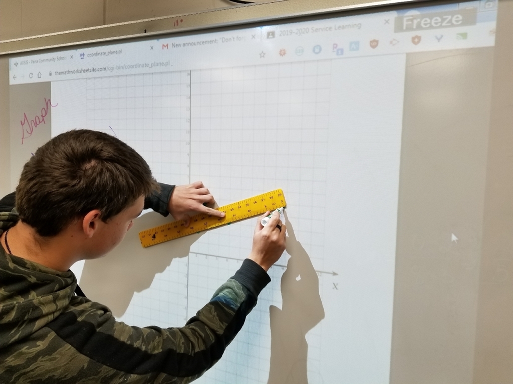 graph using smart projector