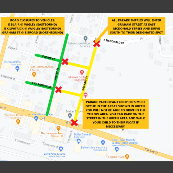 Parade Map