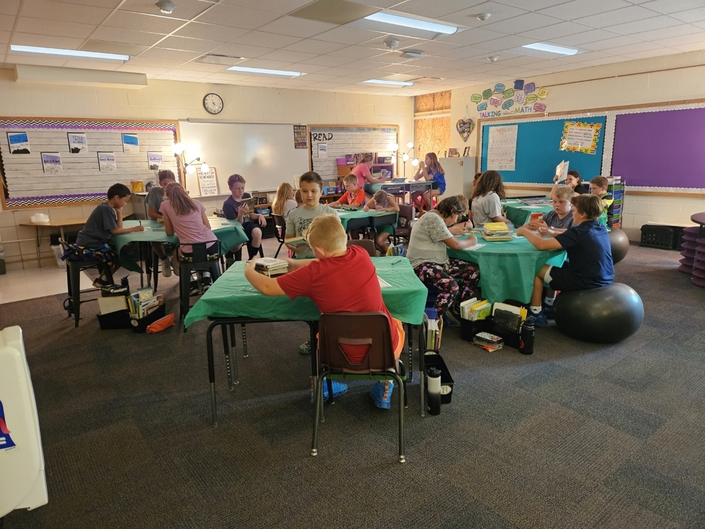 Kids reading books