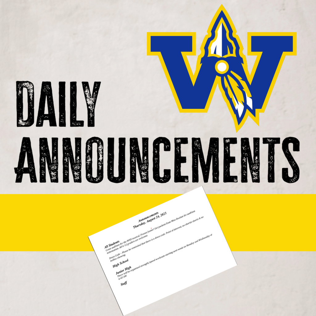 Daily Announcements