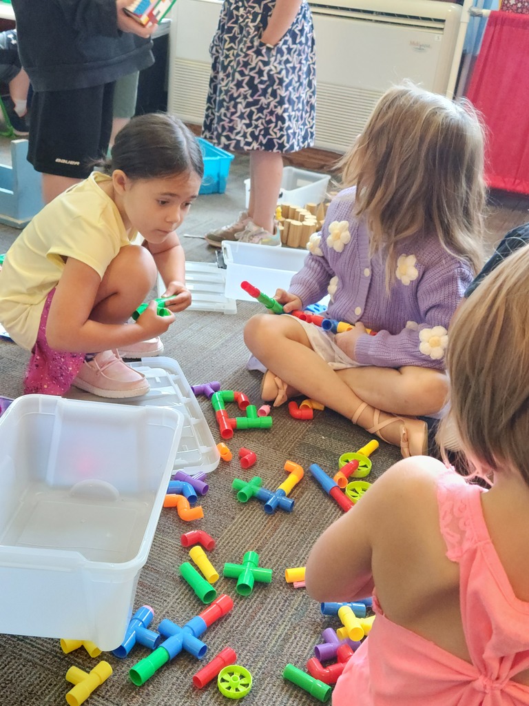 After the delicious pancake feast, students enjoyed game time with friends!