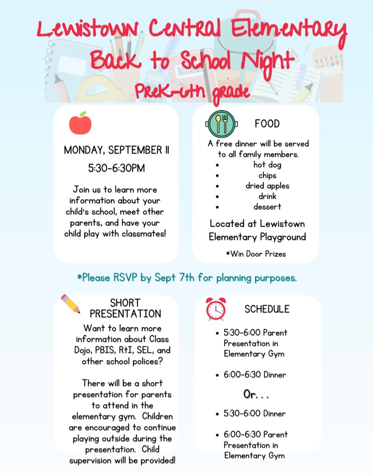 back to school night 
