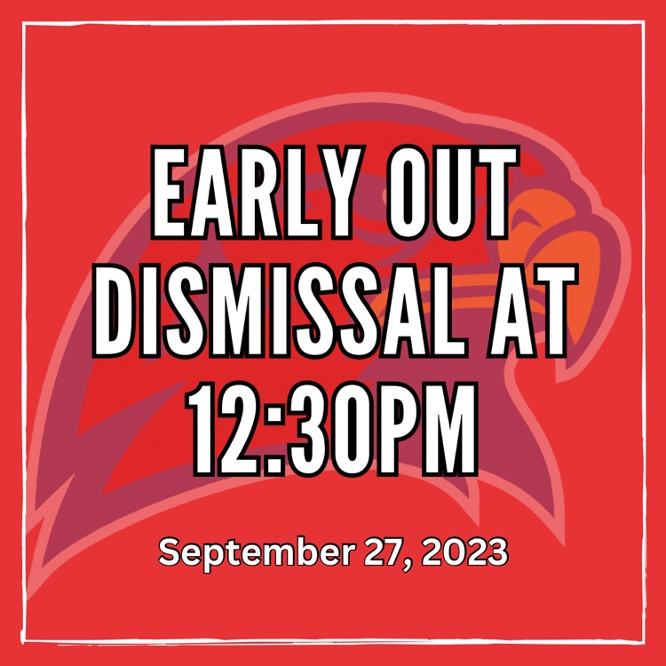early dismissal 9/27/2023