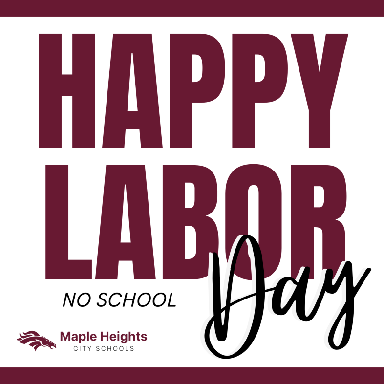 No School on 9/4/23.......ENJOY
