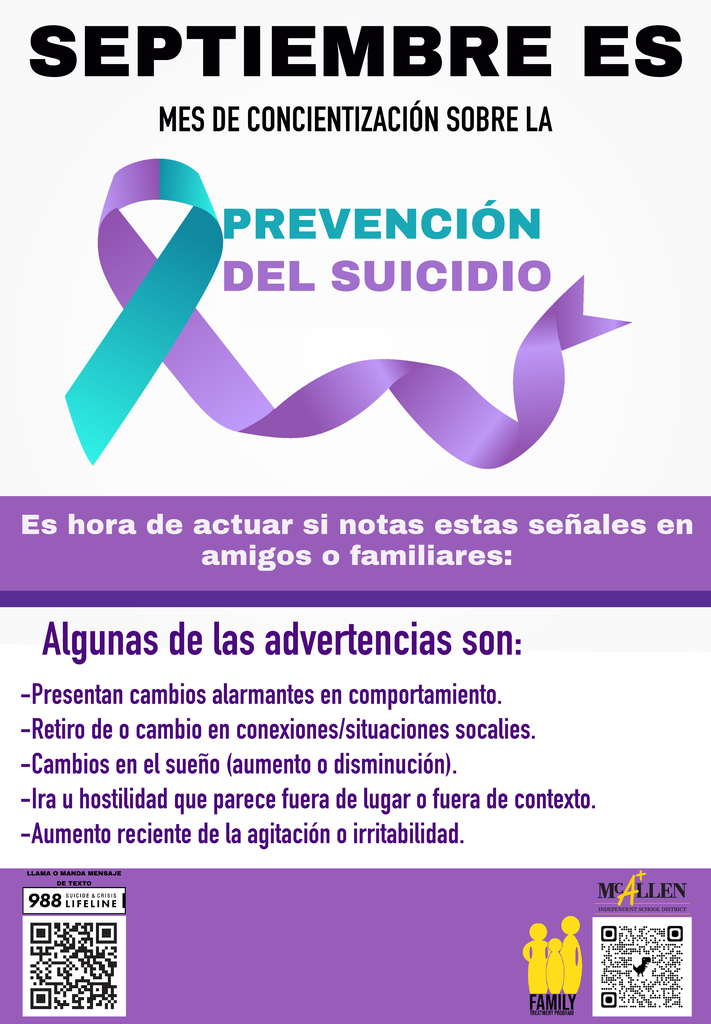 Suicide prev. month