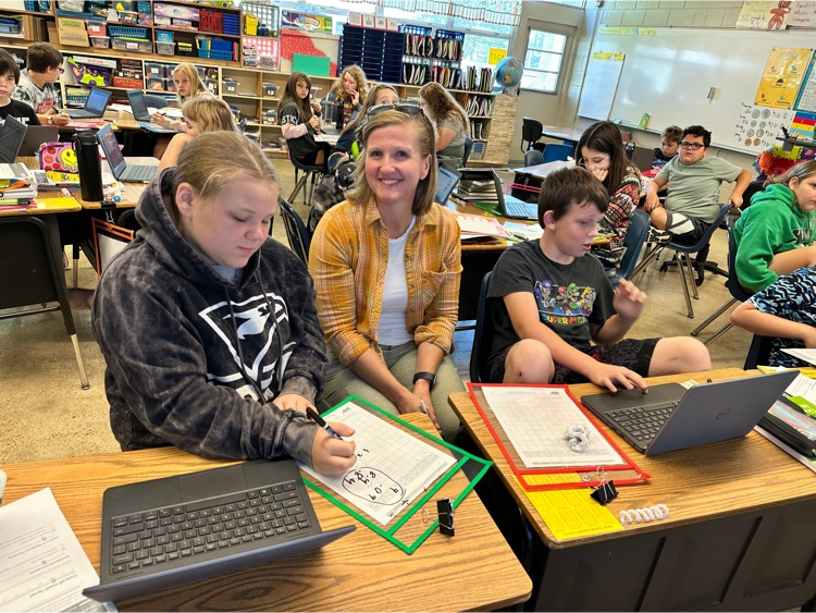 teacher and students 