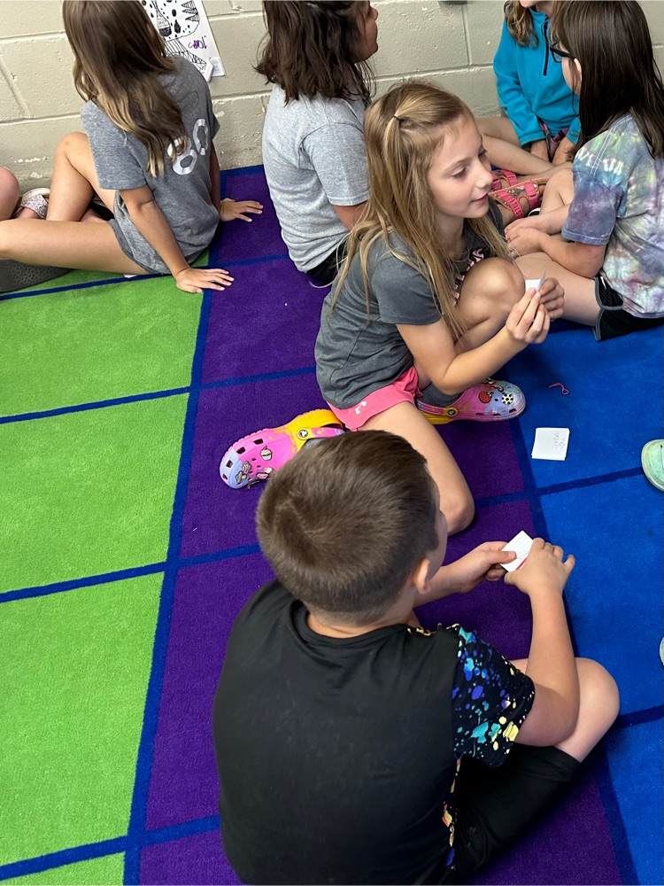 children doing math 