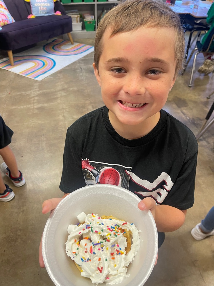 child with treat