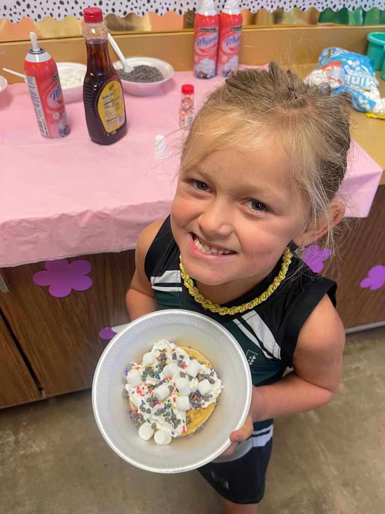 child with treat
