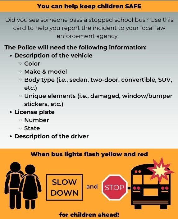 Bus Safety for school children