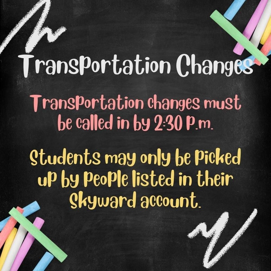 Transportation changes graphic
